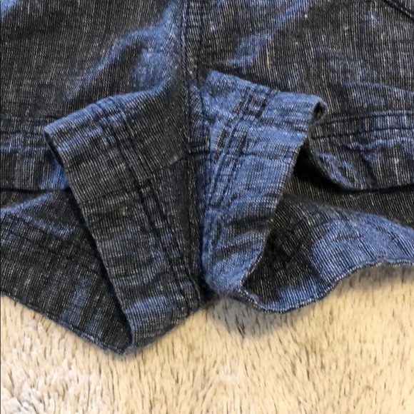 Button Front Sailor Shorts - Picture 3 of 6